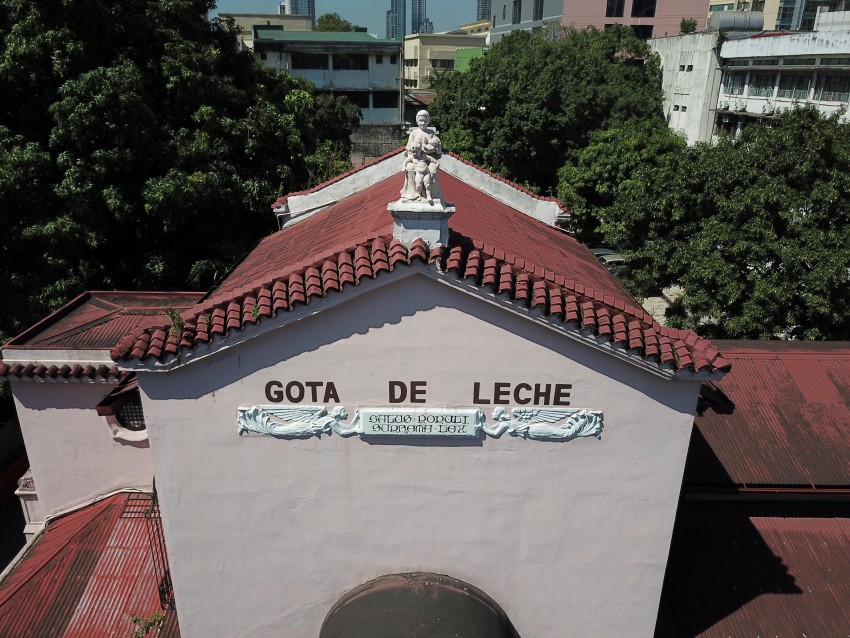 A Bird’s Eye View of the Gota de Leche Building